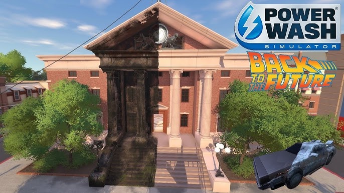 Great Scott! Back to the Future is coming to PowerWash Simulator