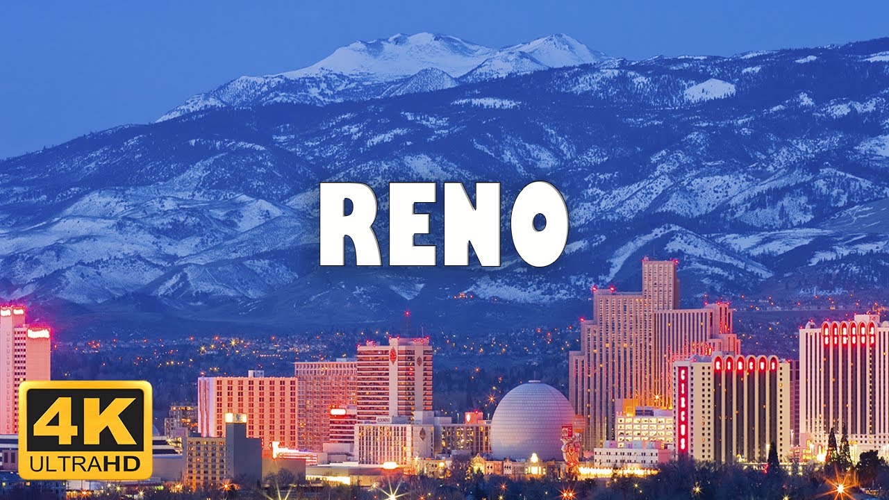 Reno, Nevada, USA 🇺🇸 | 4K Drone Footage