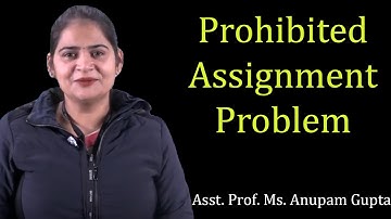 Prohibited Assignment Problem by Ms. Anupam Gupta | BBA, B.Com, MBA, M.Com | Guru Kpo