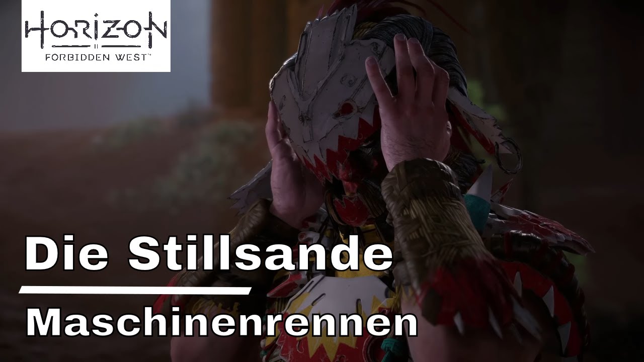 Horizon Forbidden West Die Stillsande Maschinenrennen YouTube