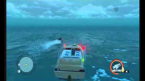 Saints Row 3:  unmanned watercraft