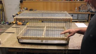 In this video, which will be a series about building things with papa
or diy around your homestead... builds simple starter quail cage.
song: