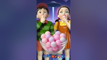 Squid Game AI Delicious Candy Balls ASMR #squidgame #squidgame2 #ai #asmr #aiviewpoint