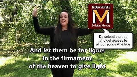 Genesis 1 Song Hand Motion Promo