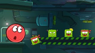 Red Ball 4 | That's Why Om Nom Boss Show Up In Red Ball 4 World #shorts screenshot 3