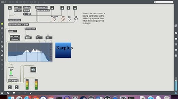 Karplus Synth – Max/MSP