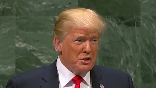 Trump Rejects Globalism During His UN General Assembly Address