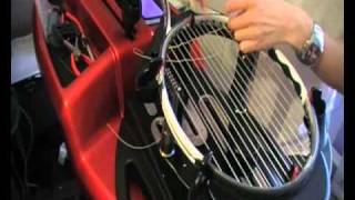 Comment corder une raquette te tennis - Methode 4 noeuds standard