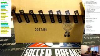2015-16 PANINI FLAWLESS SOCCER 2 BOX CASE BREAK #129, JULY 19, 2017