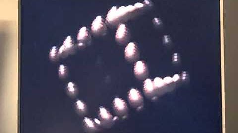 60FPS Vectorball Cube on Arduino+Gameduino