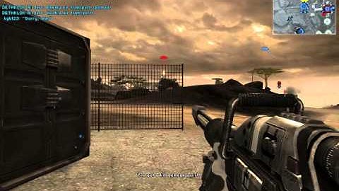 Battlefield 2142 Sidi Power Plant 2 Shot Pilum Kill on an APC