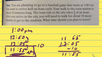 Pre-Algebra, Lesson 5-6: Working Backwards (Problem Solving)