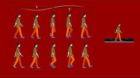 adobe animate, walk cycle, 2d animation,flash animation, character animation