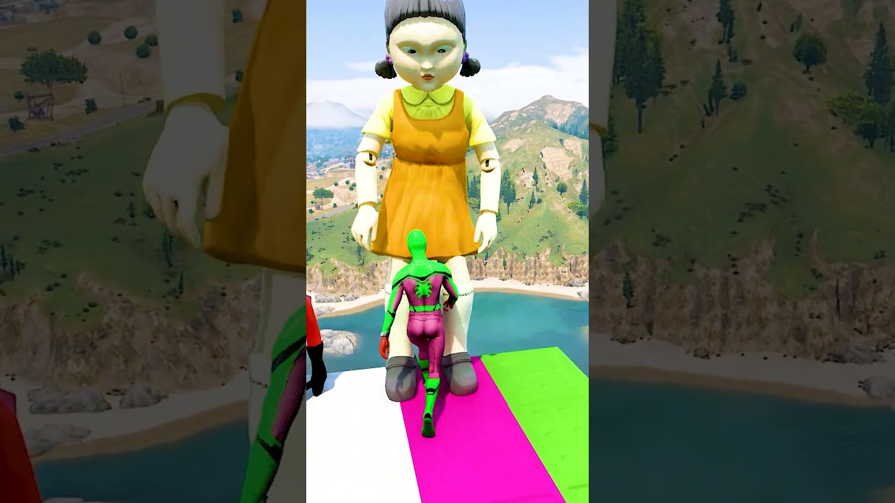 GTA 5 Epic Water Ragdolls | Spider-Man Jumps / Fails ep.17345 