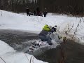 Снегоход // Покатушки  // ATV Club //  Zelenograd // Snowmobile in water