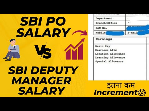 SBI PO/SBI Deputy Manager Latest Salary Slip 2023 | Banker Couple