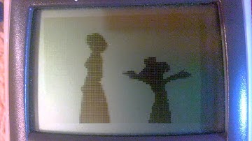 Bad Apple on a TI 84+ SE