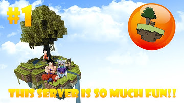 Minecraft Dragon Block C SkyBlock | DBC Skyblock Server! | Ep #1 | This is actually really fun!