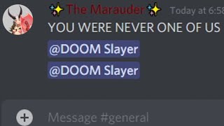 DOOM Eternal except it's in Discord