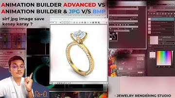 M9 ANIMATION BUILDER ADVANCED V\S ANIMATION BUILDER || keval jpg imej ko kaise sev karen? ||