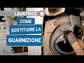 Guarnizione Porta Per Lavatrice LOGIK L612WM14 E L612WM13 - Ricambio Originale 34660, Grigia