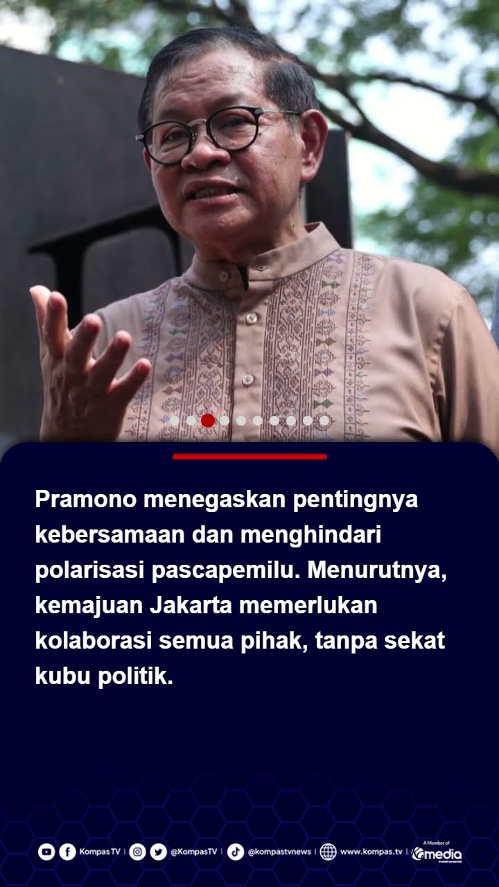 Janji Pramono Anung yang Siap Direalisasikan Setelah Resmi Dilantik Jadi Gubernur Jakarta #jakarta