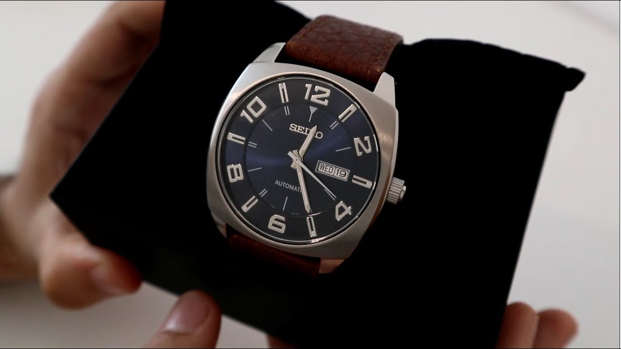Seiko SNKN37 Recraft Automatic - Unboxing and Review - YouTube