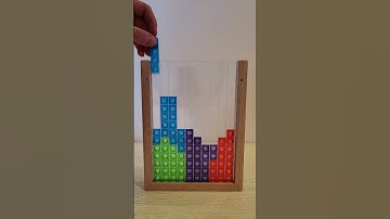 Colored puzzle blocks | Real Tetris of my dreams