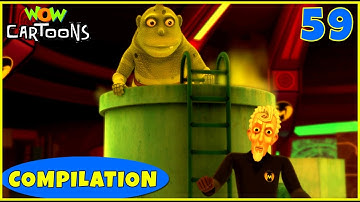 Vir the robot boy | Action Cartoon Video | New Compilation - 59 | Kids Cartoons | Wow Cartoons