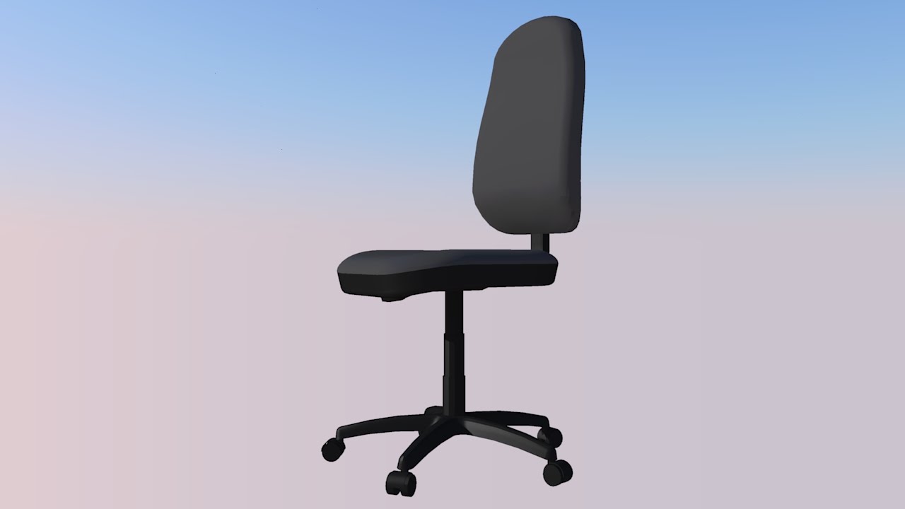 Computer Office Chair  SketchUp  3D Model YouTube