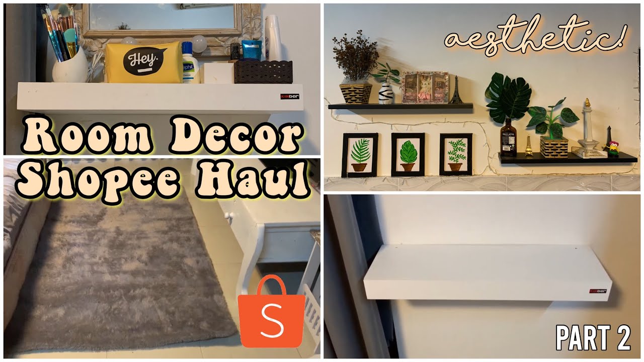  SHOPEE HAUL ROOM DECOR  2 YouTube