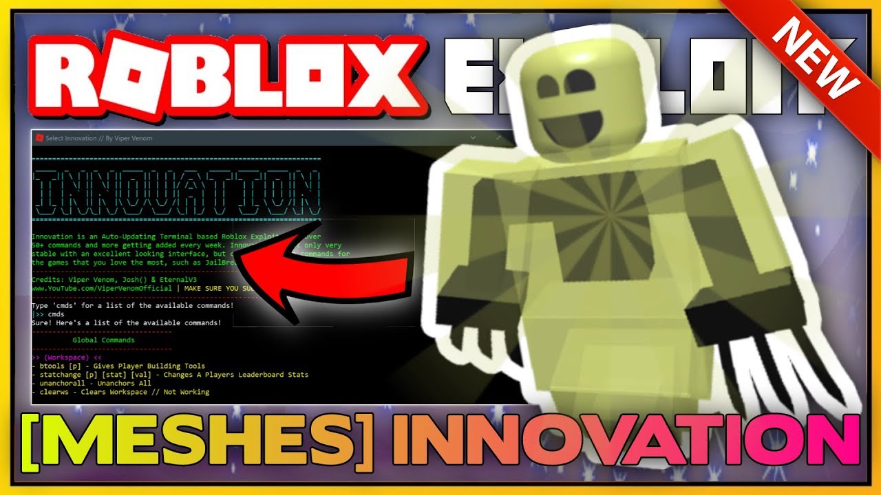 viper energy partners NEW ROBLOX EXPLOIT: INNOVATION (PATCHED) SCREEN OF DEATH, MESH-PACK, CLONE AND MUCH MORE!!