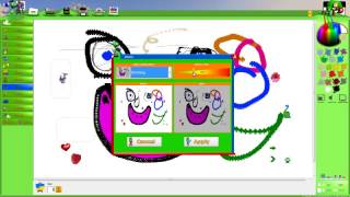 A demonstration of "Little Painter" Childrens painting software -Windows 7, 8, 8.1 screenshot 2