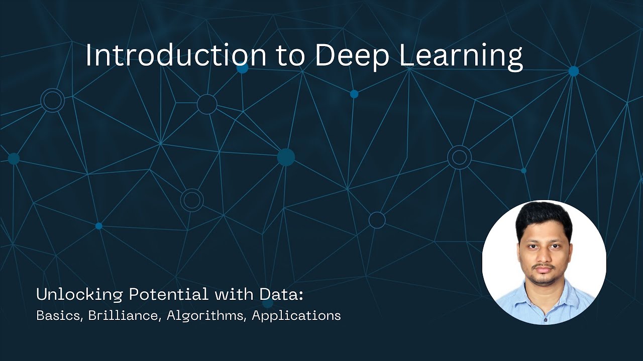Introduction to Deep Learning - YouTube