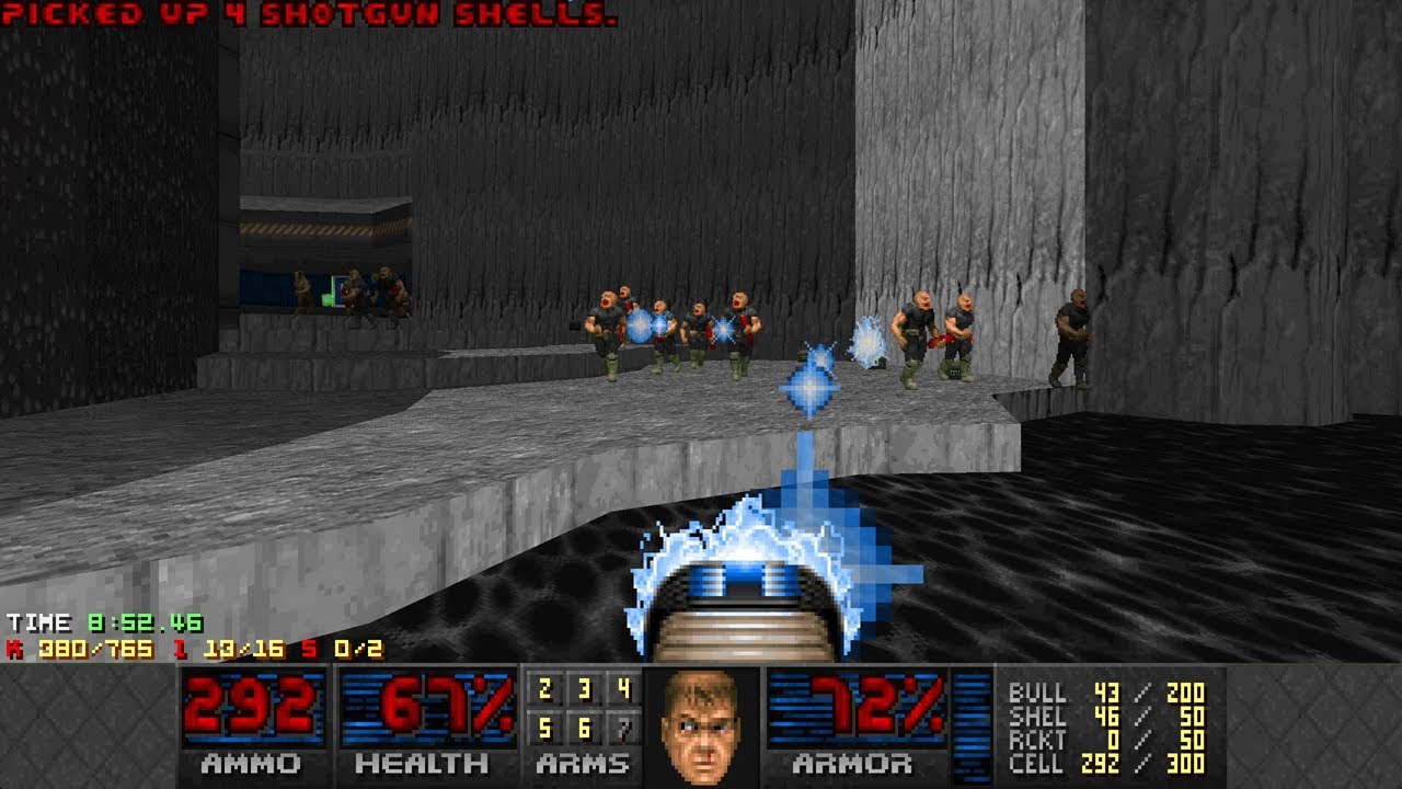 Doom 2 - Speed of MooN (Map 2: A Valiant Mooning): UV-Max Blind (WAD Author: Yugiboy85)