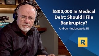 $800,000 In Medical Debt; Should I File Bankruptcy?