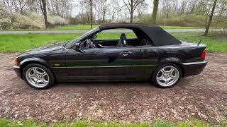 BMW E46 330CI Cabrio Top Originalzustand Saphire-schwarz Allhorn Automobile