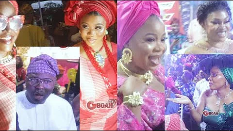 Seyi Edun, Wumi Toriola , Mercy Aigbe Iyabo Ojo Moment At  Eniola Ajao’s  Owambe Thieves