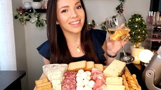 ASMR - Charcuterie Board Mukbang | Rambling & Eating Sounds screenshot 2