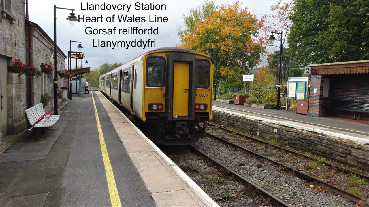 Llandovery Railway Station, Heart of Wales Line YouTube