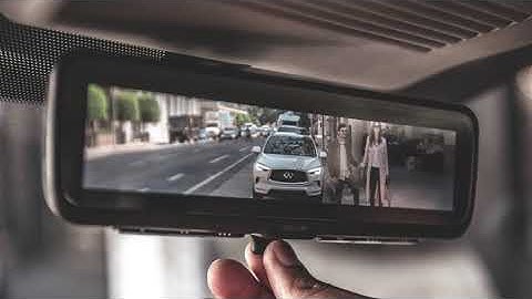 2022 INFINITI QX80 - Smart Rearview Mirror (if so equipped)