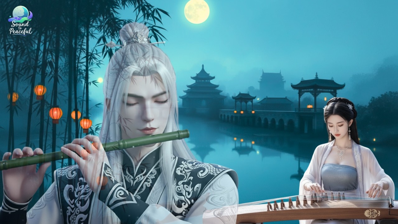 Chinese Zen Music: Traditional Chinese Bamboo Flute for Mindfulness, Relaxation@soundtopeaceful