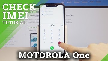 How to Check IMEI in Motorola One - IMEI Status