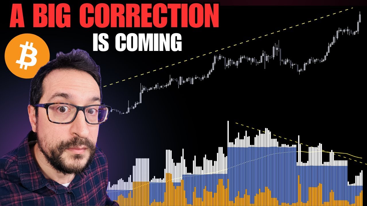 A BIG correction is coming - ignore at your own risk! #bitcoin