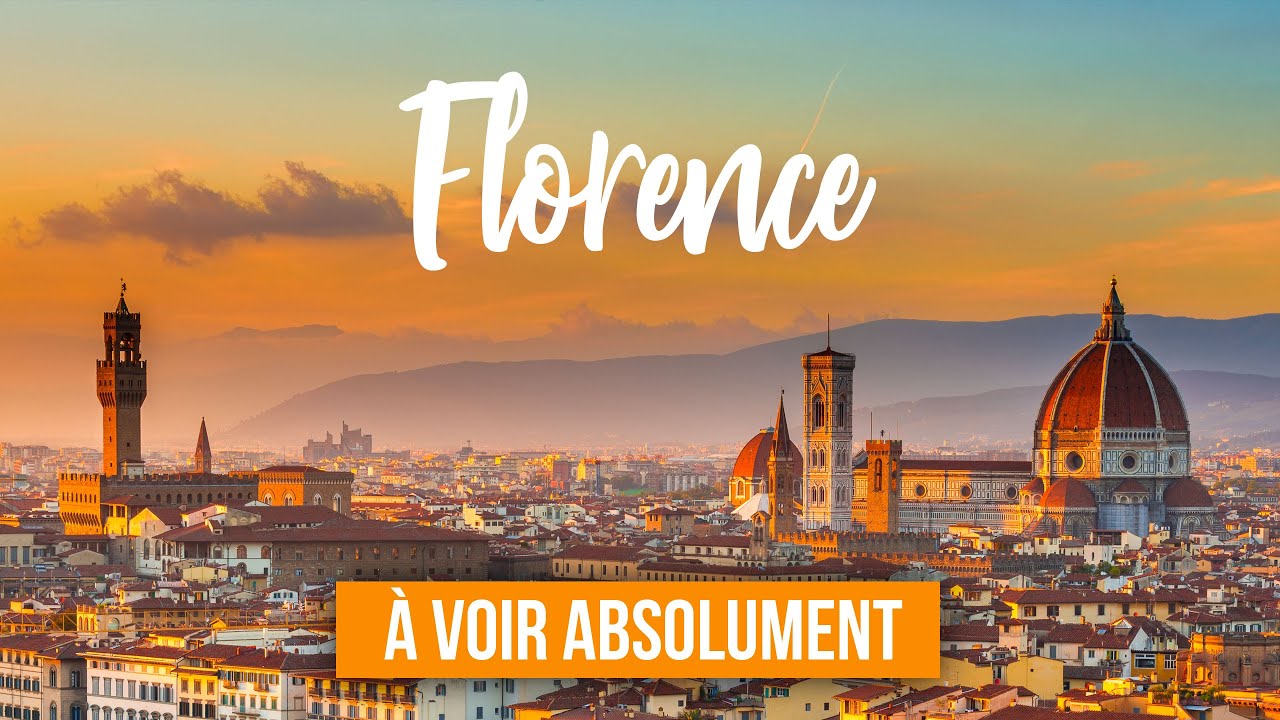 Italie Visiter FLORENCE  les 5 plus beaux endroits  voir en voyage 