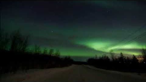 Bắc Cực Quang ở Murmansk