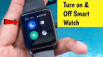 How to Power On / Off in Noise ColorFit Pro 2/ 3 Smart Watch Pulse Noisefit active