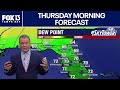 Tampa weather | Thursday morning forecast