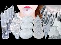 ASMR CLEAR FOOD *FINGER JELLY, EDIBLE LIPSTICK, FRUIT JELLY, ICE 투명한 음식 먹방 EATING SOUNDS MUKBANG 咀嚼音