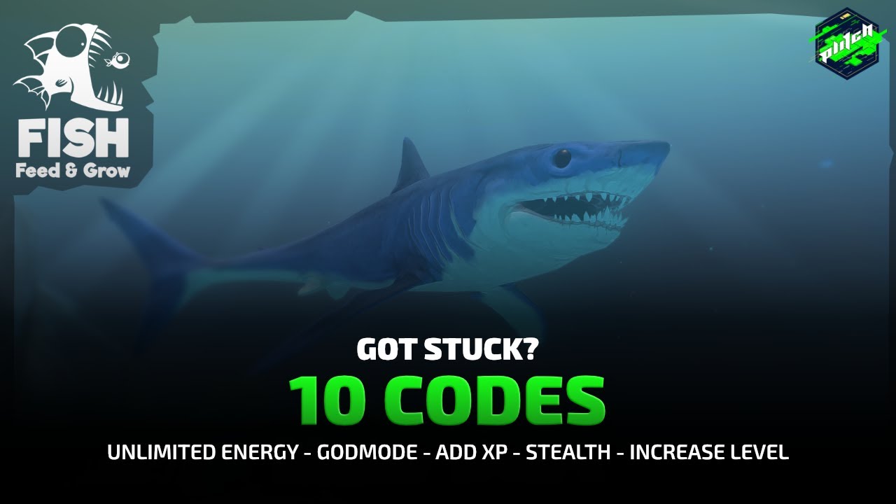 FEED AND GROW - FISH Cheats: Godmode, Unlimited Energy, Stealth, Add XP